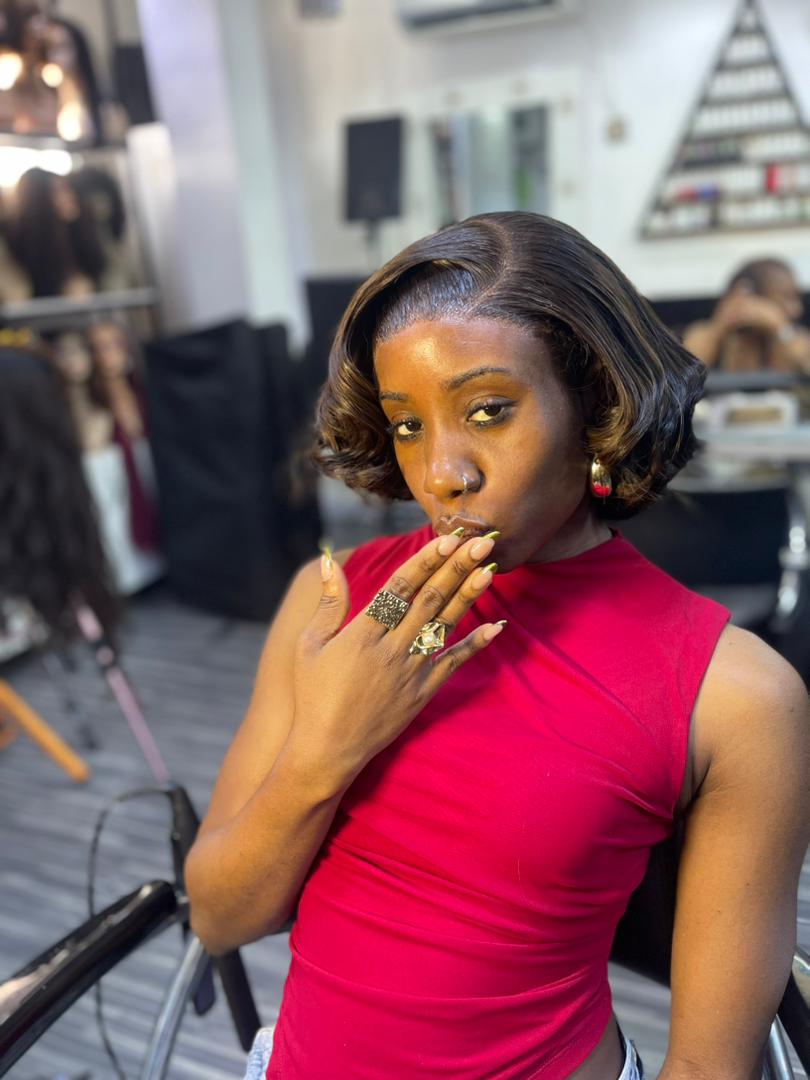 Hair styling by Timi Hairtertainment